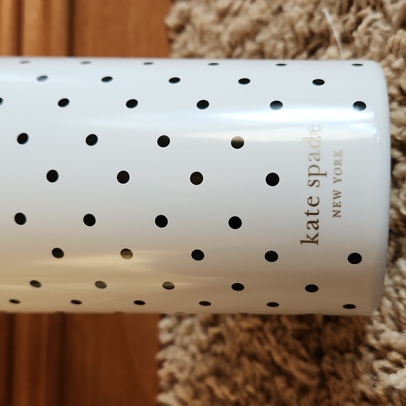 NWT Kate Spade polka dot tumbler with letter K - Picture 4 of 8